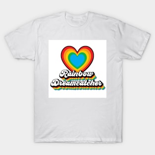 Rainbow Dreamcatcher Heart T-Shirt